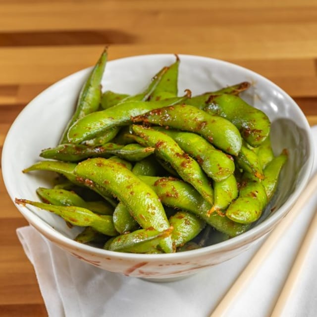Spicy Edamame.