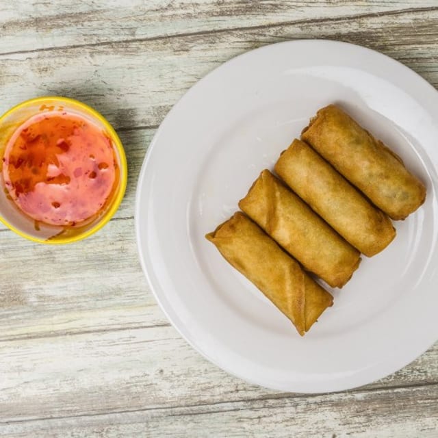 Fried Vegetable Spring Roll.