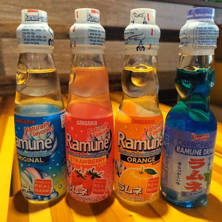 Refreshing Ramune Drinks at Our Japanese Restaurant